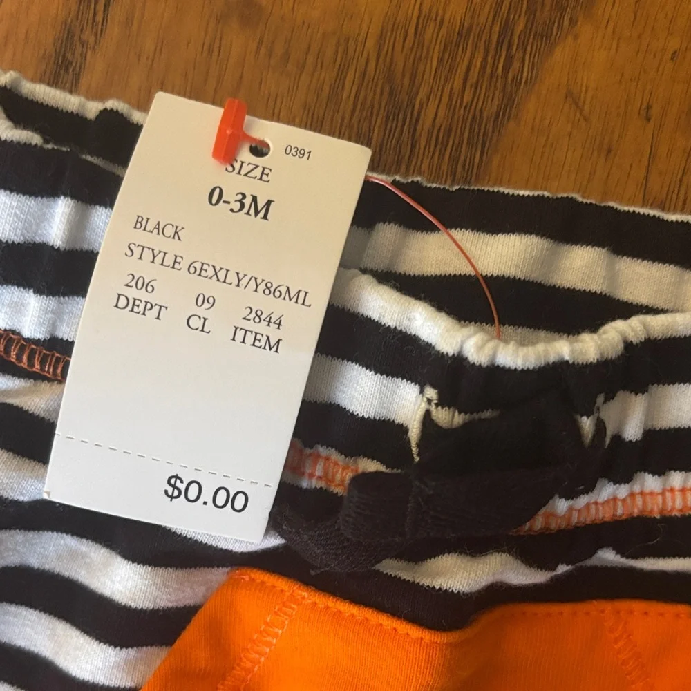 Cat & Jack Striped Halloween Pant